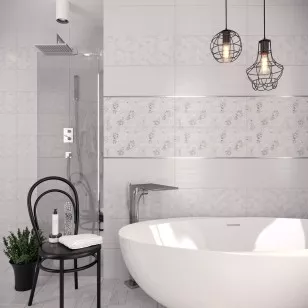 Настенная плитка Bianca White 2 25х60 Gracia Ceramica