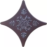 Бордюр 10203001131 Cotto Stella Brown Коричневый 3 11х11 Gracia Ceramica