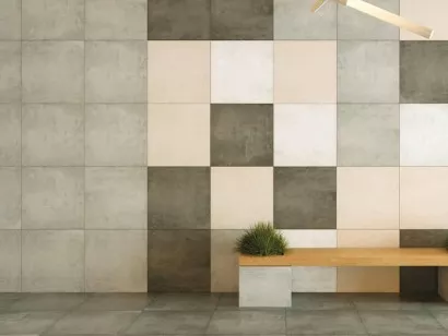 Керамогранит Grasaro Beton серо-бежевый 60x60 G-1105/CR