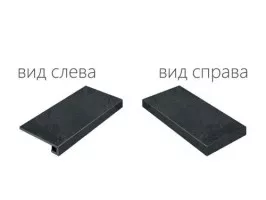 Ступень Italon Materia Titanio Scalino Angolare Destro 33x60 620070000821