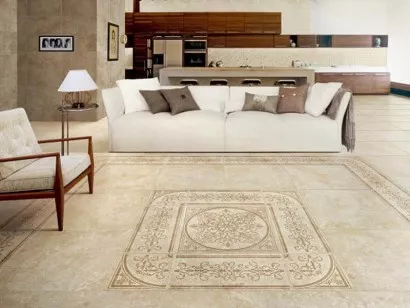 Керамогранит Italon Nl-Stone Almond Antique Cerato Ret 60x60 напольный 610015000160
