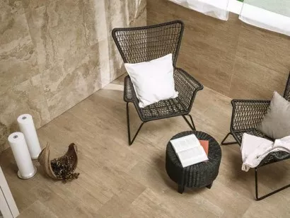Керамогранит Italon Nl-Stone Almond Antique Cerato Ret 60x60 напольный 610015000160