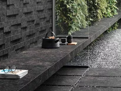 Керамогранит Italon Room Black Stone Pat Ret 60x120 напольный 610015000424