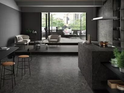 Керамогранит Italon Room Black Stone Pat Ret 60x120 напольный 610015000424