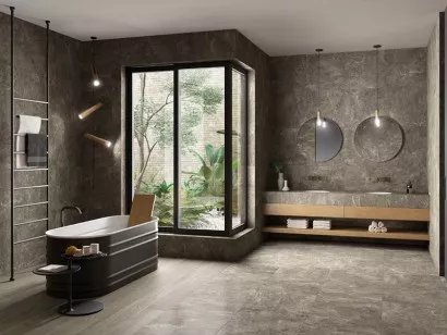 Керамогранит Italon Room Black Stone Pat Ret 60x120 напольный 610015000424