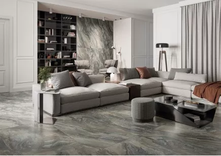 Керамогранит Italon Charme Deluxe Bianco Michelangelo Nat Ret 80x160 610010001920