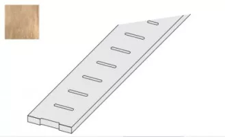 Специальный элемент 77781 Agora Griglia 15 Navona Sx 20 Mm Rett 15x60 La Fabbrica