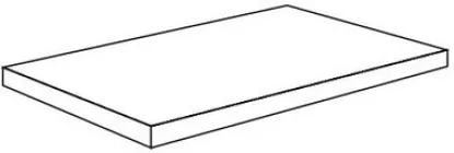 Ступень 73080 Blueside Ang.Grad.Light Grey Sx Costa 33x60x3.2 La Fabbrica