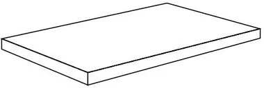 Ступень 73080 Blueside Ang.Grad.Light Grey Sx Costa 33x60x3.2 La Fabbrica