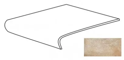 Ступень K62NE2 I Quarzi Grad.Piegato Madera R11 30.5x34x5 La Fabbrica