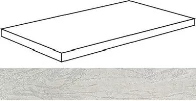 Ступень 85241 Icon Grad.Oyster Lapp/Rett Costa 33x120x3.2 La Fabbrica Ступень 85241 Icon Grad.Oyster Lapp/Rett Costa 33x120x3.2 La Fabbrica