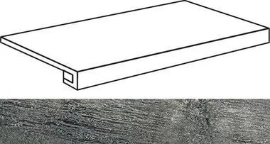 Ступень 85310 Icon Gradino Charcoal Costa 30.5x60.5x3.2 La Fabbrica