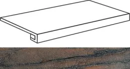 Ступень 85304 Icon Gradino Tangerine Costa 30.5x60.5x3.2 La Fabbrica