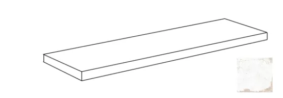 Ступень La Fabbrica Lascaux Gradino Angolo Capri Sx Lpp Ret 33x120 89301 Ступень La Fabbrica Lascaux Gradino Angolo Capri Sx Lpp Ret 33x120 89301