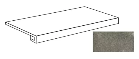 Ступень La Fabbrica Agglomerate Angolo Gradino Tahiti 33x120 160224 Ступень La Fabbrica Agglomerate Angolo Gradino Tahiti 33x120 160224