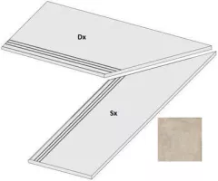 Ступень La Fabbrica Space Gradone Bordo Grip Bone Sx 20 mm 40x80 106348