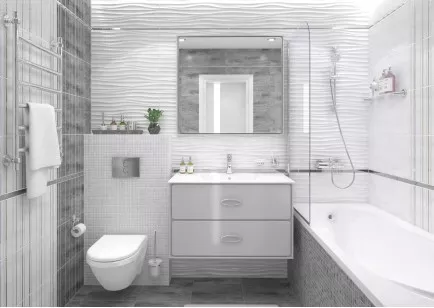 Мозаика Concrete тёмно-серый 30x30 Laparet