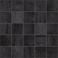 Декор MM34034 Metallica мозаичный чёрный 25х25 Laparet