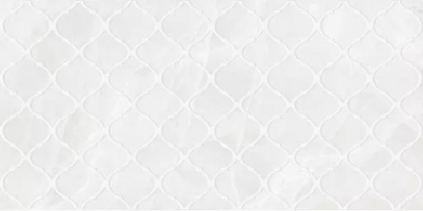 Декор Plazma Nuance белый 30x60 Laparet