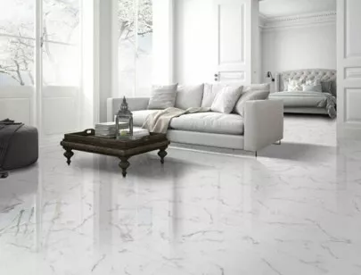 Керамогранит Laparet Calacatta Superb белый 60x60 полированный