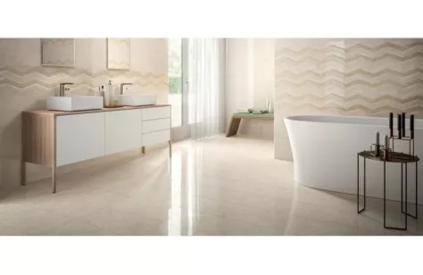 Керамогранит Laparet Elegant Armani Choco полированный 60x120