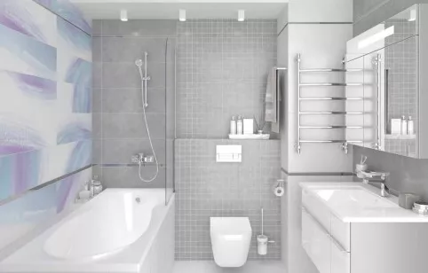 Плитка Laparet Lilit белый 25x75 настенная