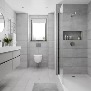Плитка Laparet Lilit белый 25x75 настенная