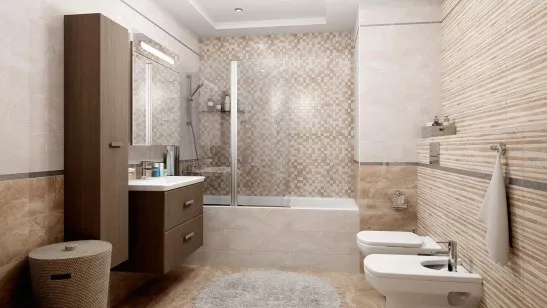 Керамогранит Laparet Polaris Beige бежевый полированный 60x119.5 SG50003122R