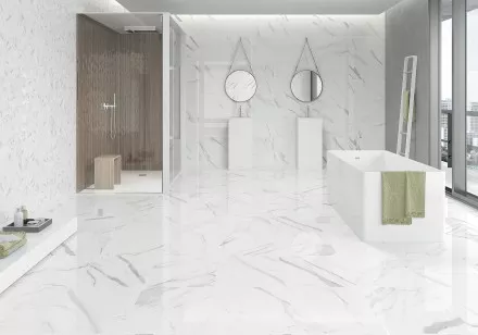 Керамогранит Laparet Super White белый матовый 60x60