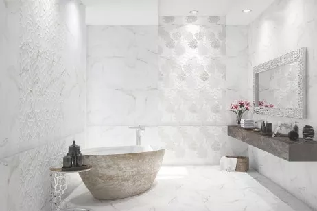 Керамогранит Laparet Super White белый матовый 60x60