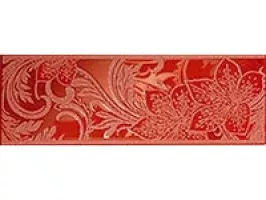 Бордюр 1501-0053 Азур алый 8.5x25 Lasselsberger Ceramics