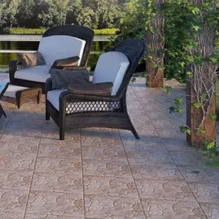Керамогранит 6046-0151 Баден серый 45x45 Lasselsberger Ceramics