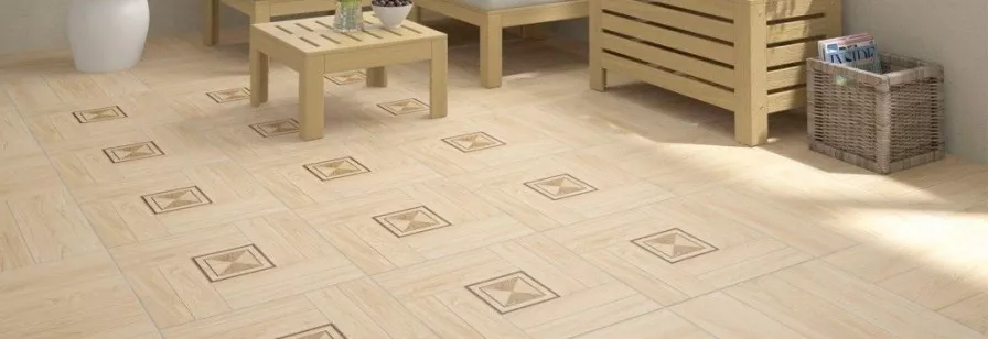 Декор 6046-0162 Твистер геометрия коричневый 45х45 Lasselsberger Ceramics