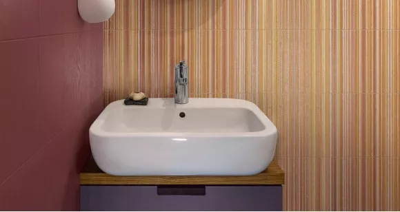 Плитка Marazzi Italy Outfit Ocher 25x76 настенная M125