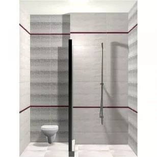 Декор O-MRR-WIU092-16 Вставка Mirror Lines 25x75 Mei