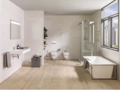 Керамогранит Porcelanosa Delaware Nogal 29.4x120 P1876185