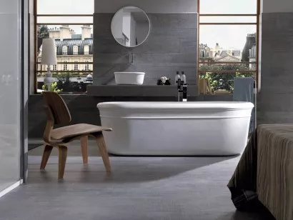 Керамогранит Porcelanosa Oxford Silver Pr 14.3x90 P1780015