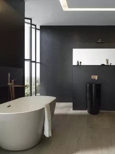 Керамогранит Porcelanosa Liem Black 59.6x59.6 100296516