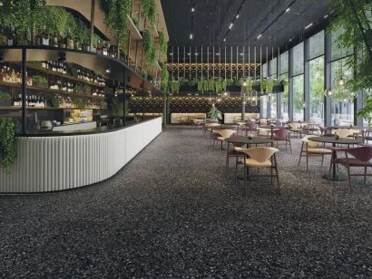 Керамогранит Porcelanosa Treviso Antracita 80x80 100310680