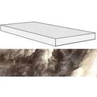 Ступень 739928 Alabastri Di Rex Fume Ang.Gradino Dx 33x120x3 Rex Ceramiche