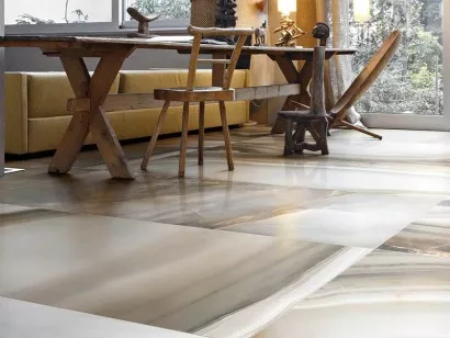 Керамогранит напольный 739826 Alabastri Di Rex Bamboo Lap Ret 80x180 Rex Ceramiche