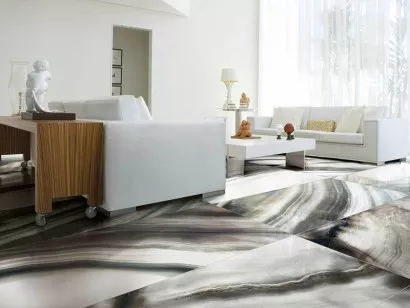 Керамогранит напольный 739826 Alabastri Di Rex Bamboo Lap Ret 80x180 Rex Ceramiche