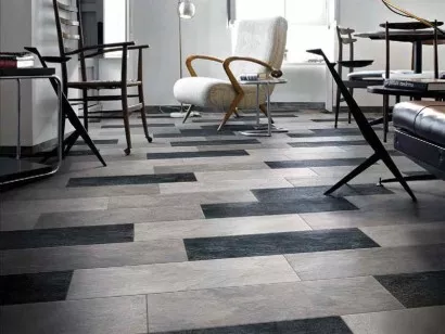 Керамогранит напольный 738709 Ardoise Plombe 30.4x60.8 Rex Ceramiche
