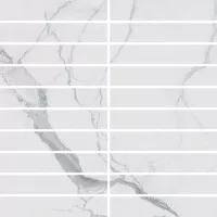 Декор 748340 I Classici Di Rex Statuario Mosaico Glossy 3x15 30x30 Rex Ceramiche