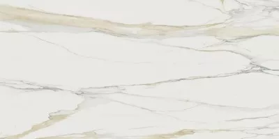 Керамогранит напольный 750703 I Classici Di Rex Calacatta Gold Glossy Ret 6mm 60x120 Rex Ceramiche