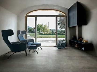 Керамогранит напольный 755716 Matieres Barrique Ret 40x80 Rex Ceramiche
