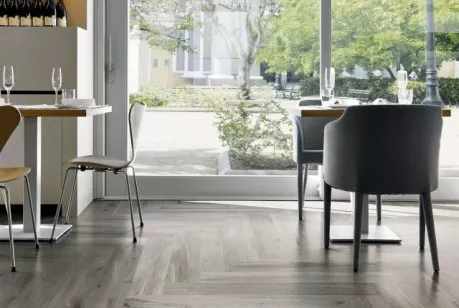 Керамогранит напольный 755669 Planches Noisette Ret 15x120 Rex Ceramiche