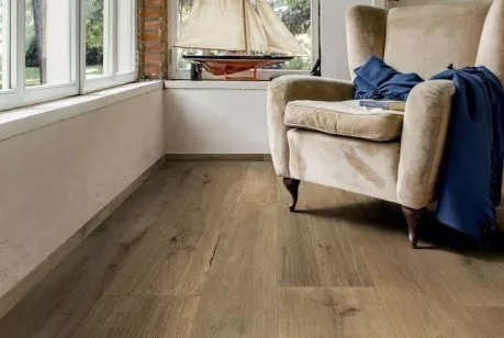 Керамогранит напольный 755669 Planches Noisette Ret 15x120 Rex Ceramiche