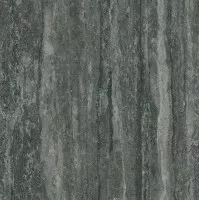 Керамогранит напольный 746753 Travertino Black Glossy Ret 6mm 80x80 Rex Ceramiche