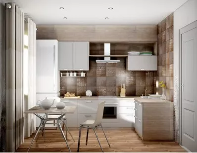 Керамогранит 1062770 Costruire Metallo Bianco Ret 100x100 Serenissima Cir